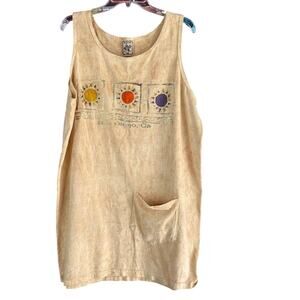 Alore Cover Up Casual Dress San Diego California One Size Boho Minimalist